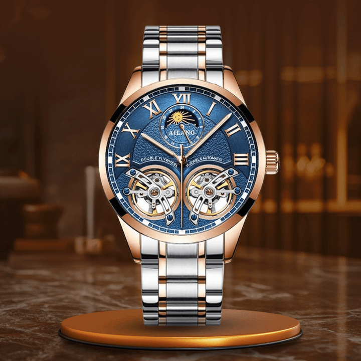 Elegant Automatisk Tourbillon Klocka