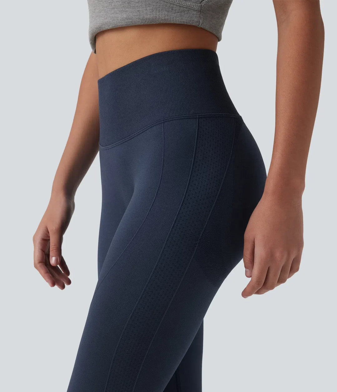 Komfortabla activewear-tights med magkontroll för damens träningspass