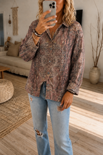 Brun paisley
