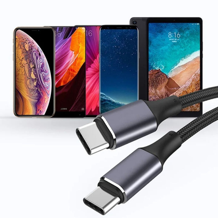 Stark och trasselfri USB-C kabel för effektiv enhetsladdning