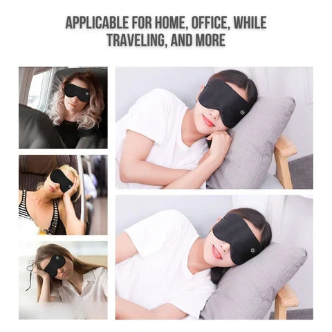 Ergonomisk ögonmask för wellness och effektiv ögonmassage hemma