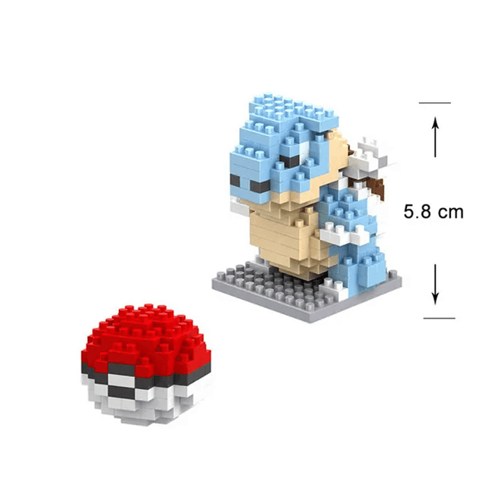 Byggsats med nanoblocks för kreativ fritid