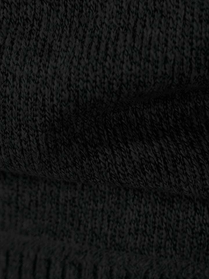 Herrs texturerad ståkrage zip cardigan i klassisk design, framifrån