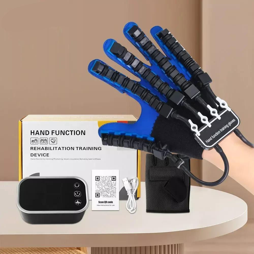 Rehabilitetningsrobothandske med huvudenhet och tillbehör