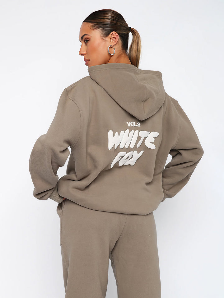 Snyggt casual set för dam med huva och mjuk kvalitet