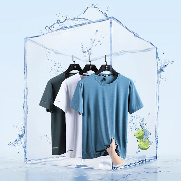 Rundhalsad T-shirt