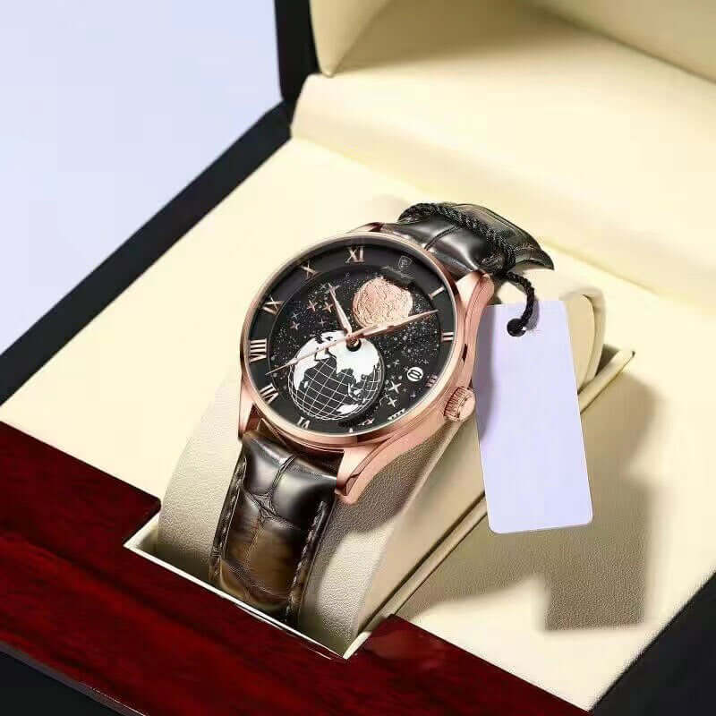 Elegant Quartz Watch with Strap