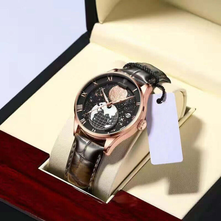 Elegant Quartz Watch with Strap
