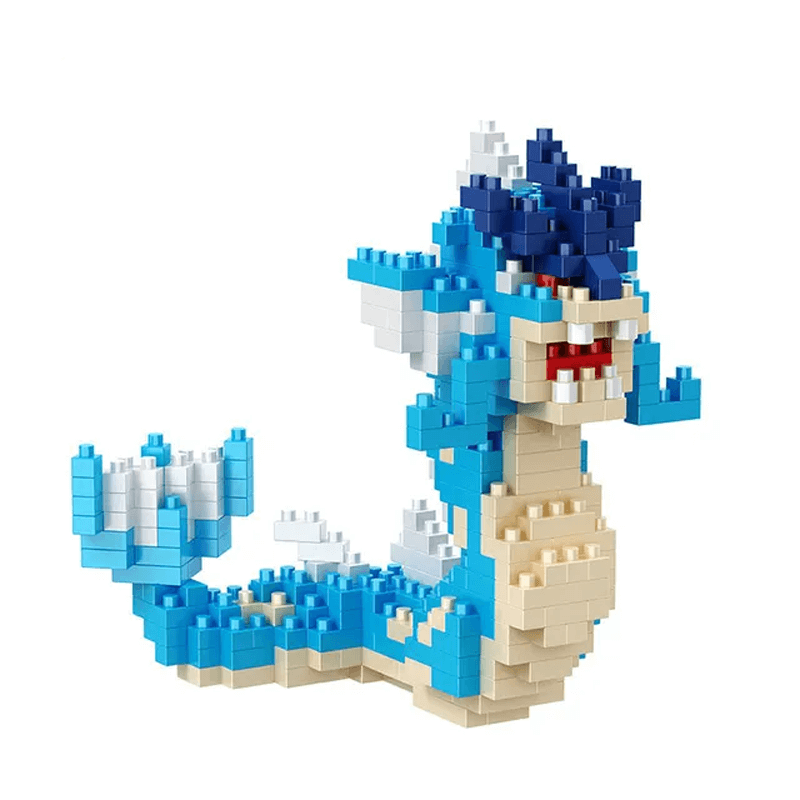Hobbyprojekt med anime karaktär i nanoblock