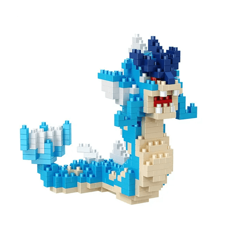 Hobbyprojekt med anime karaktär i nanoblock