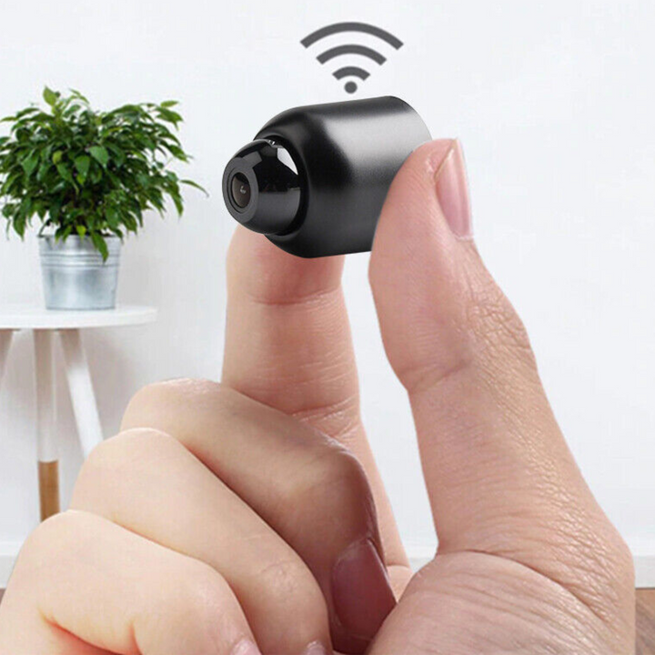 Kompakt wifi kamera för enkel övervakning av bostaden