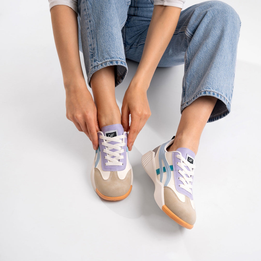 DeFlorance - Ultrabekväma vintage-sneakers