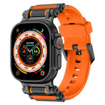 Svart adapter-Orange band