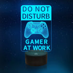 Do not disturb Gamer at work