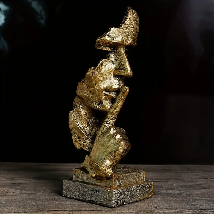 Sida av Serenity Sculpt konstverk som visar detaljer i designen