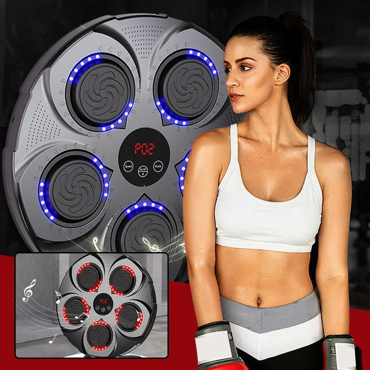 Interaktiv träningsutrustning med LED-ljus för rolig fitness