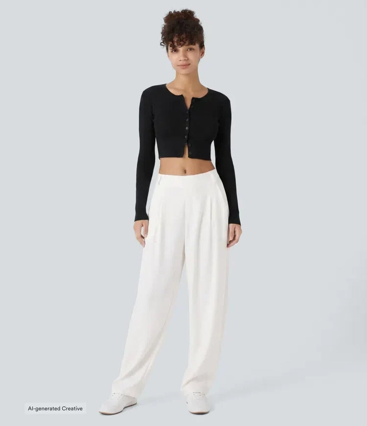 Snygga arbetsbyxor för dam i relaxed fit med klassisk design