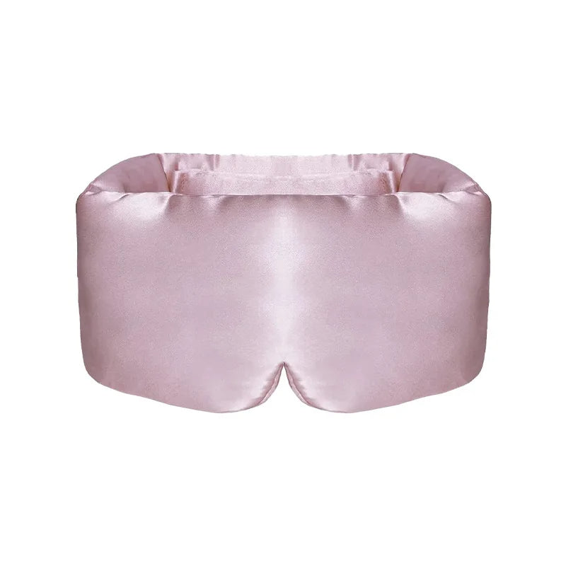 Rosa sovmask uppställd i elegant form