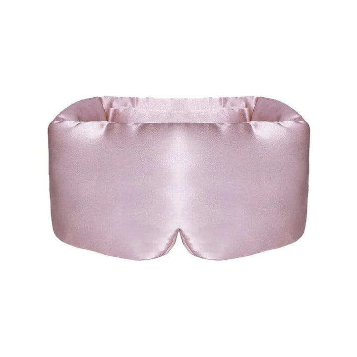 Rosa sovmask uppställd i elegant form