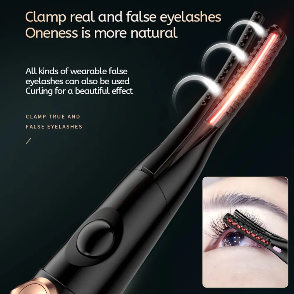 Trådlös och smidig fransböjare för makeup och ögonfransar