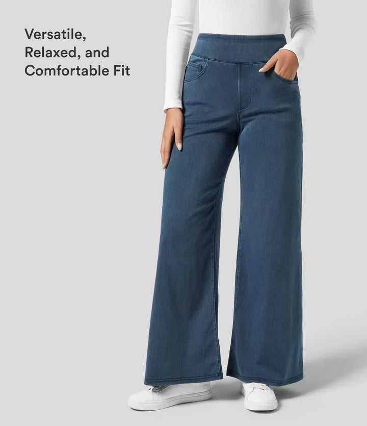 Avslappnat mode med mångsidiga jeans för vardag och arbete