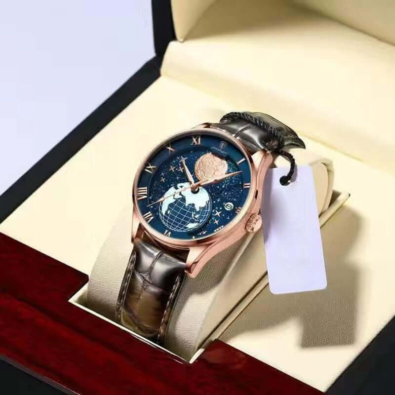 Elegant Quartz Watch with Strap
