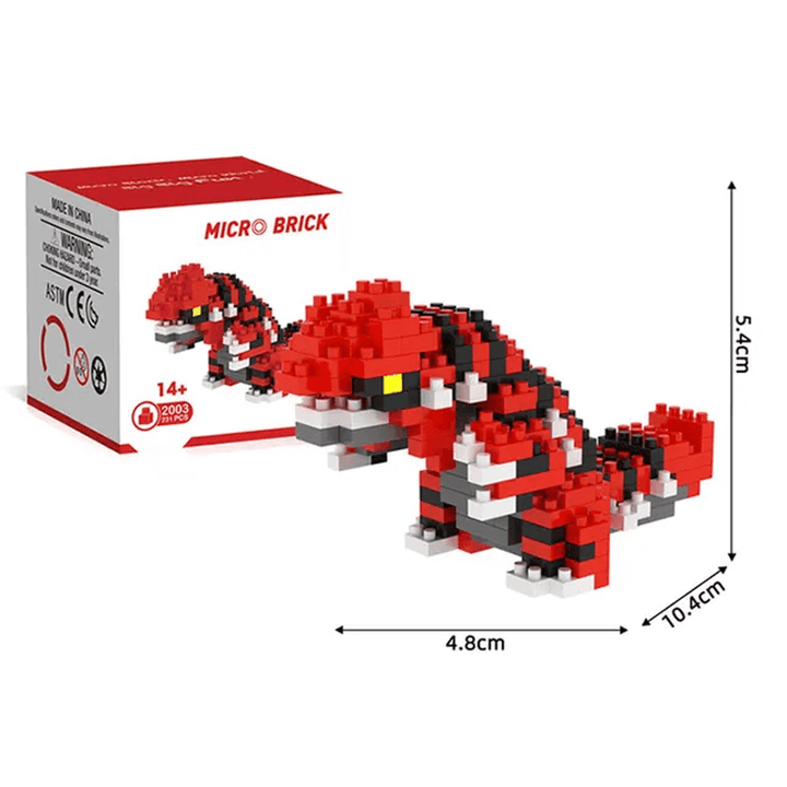 Nanoblocks för kreativt byggande och lek