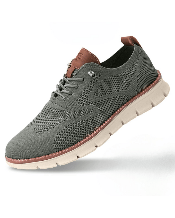 Jason Herr Sneakers Modern Komfort från sidan i ljusgrå design