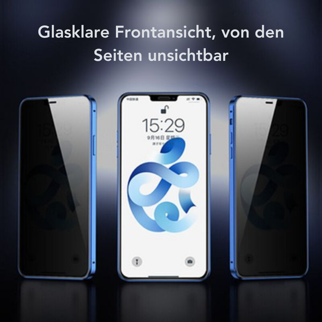 Stötsäkert mobilskal med insynsskydd för iPhone i snygg design
