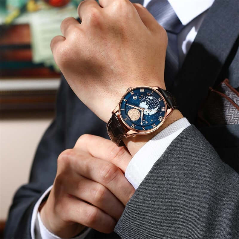 Elegant Quartz Watch with Strap