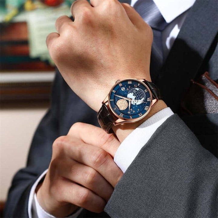 Elegant Quartz Watch with Strap