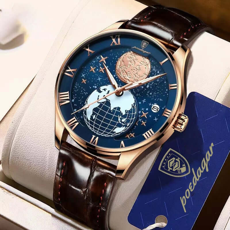 Elegant Quartz Watch with Strap