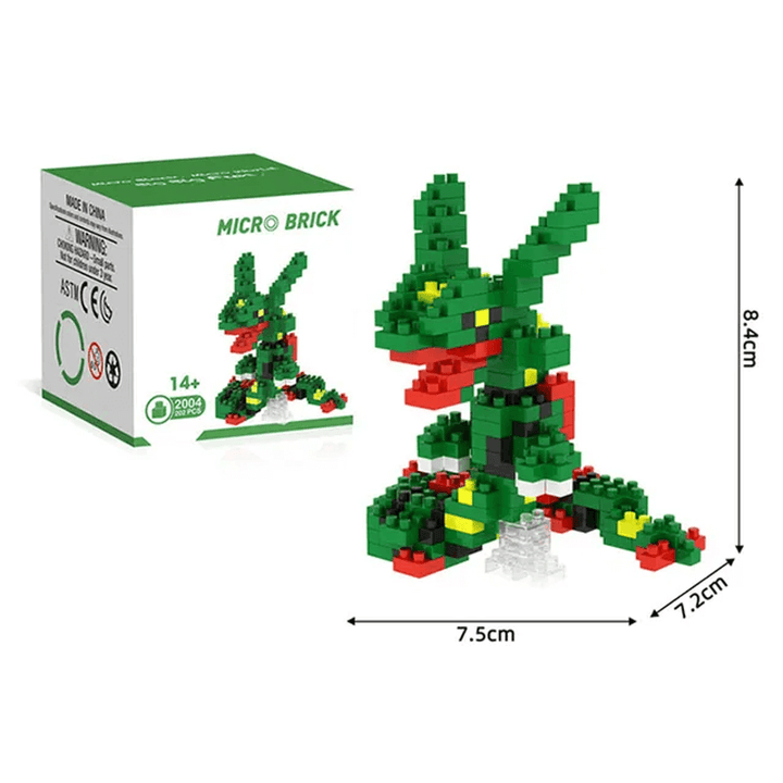 Nanoblocks figur i färgglad byggsats