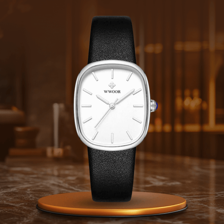 Elegant Kvartsur med Rem