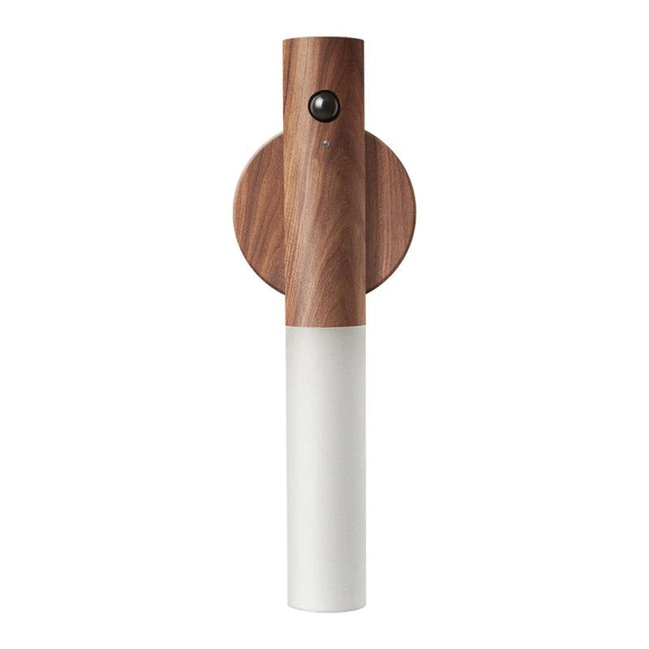 Magnetisk LED-vägglampa som tas loss från sitt väggfäste
