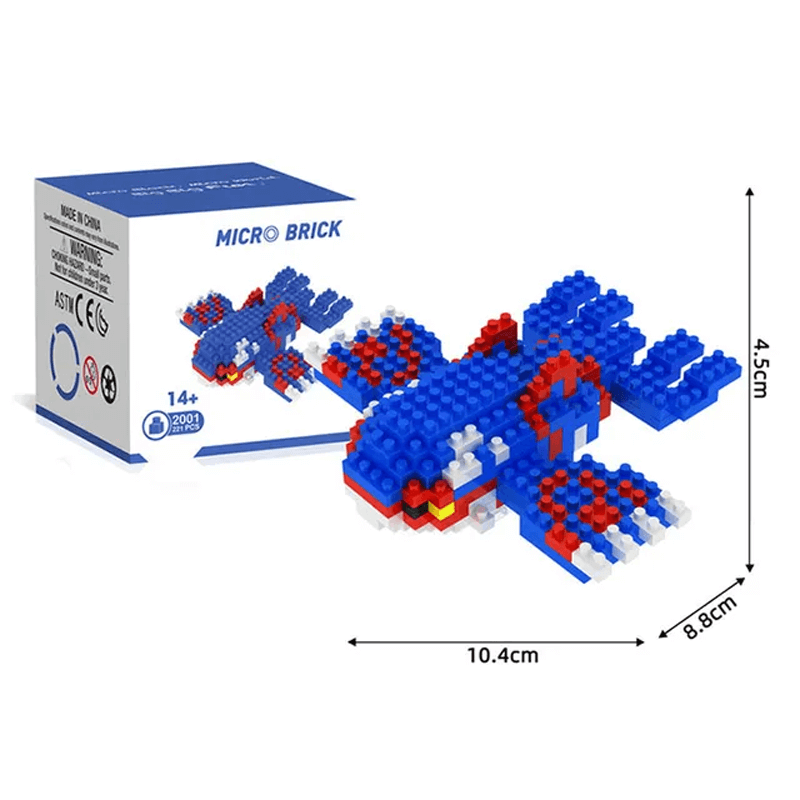 Nanoblocks miniatyrer för kreativt skapande