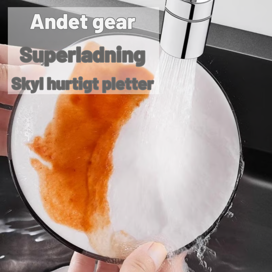 Smarta kökstillbehör: flexibel kranförlängning som sparar vatten