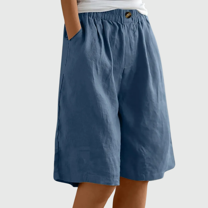 Snygga damshorts Miley i ljus färg för varma sommardagar