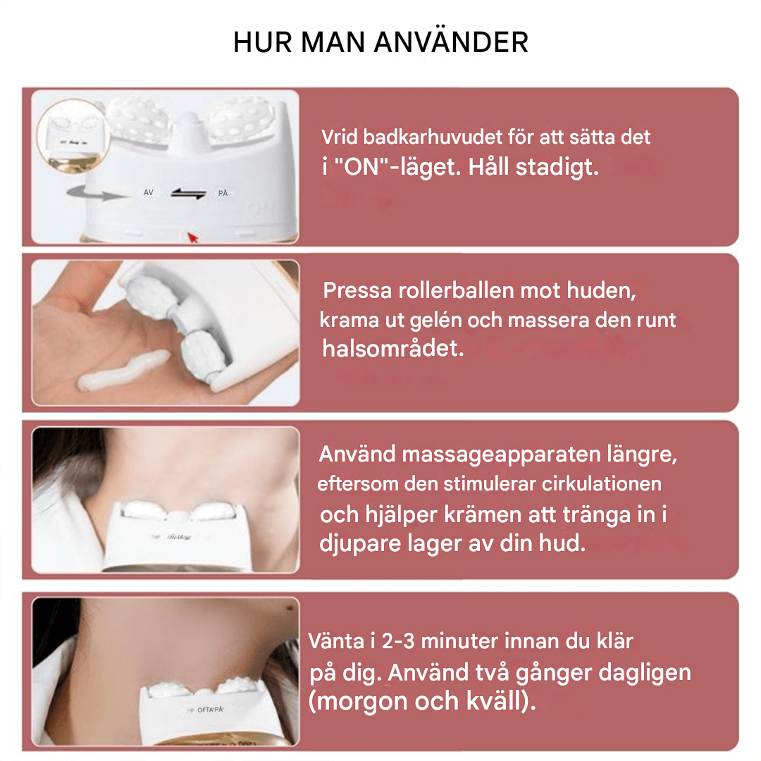 Åtstramande & Lyft Halskräm - För En Fastare, Yngre Hals