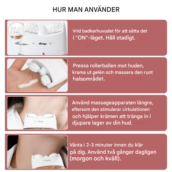Åtstramande & Lyft Halskräm - För En Fastare, Yngre Hals