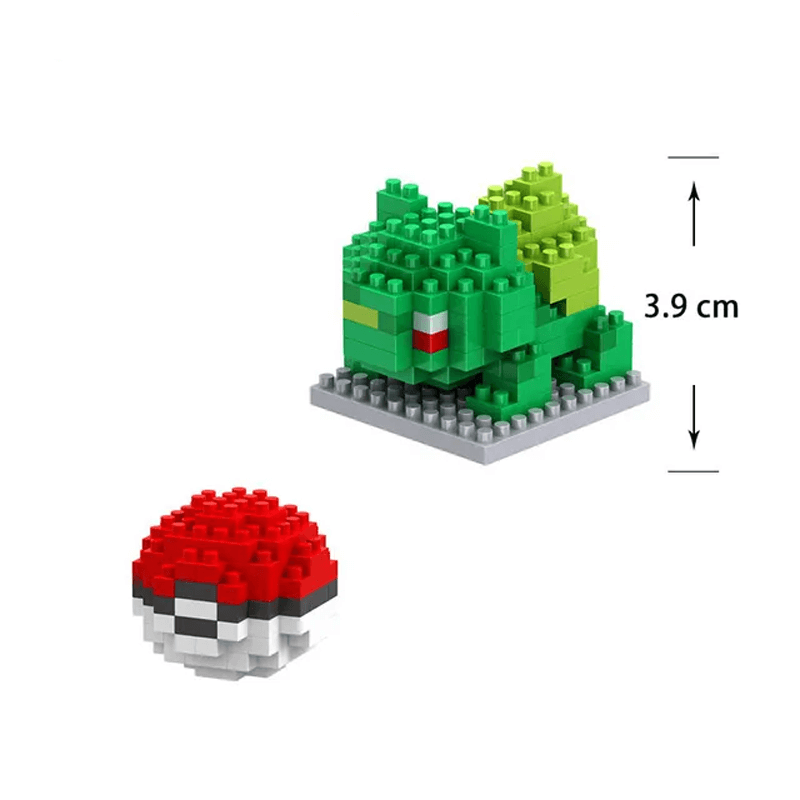 Nanoblocks anime samlarobjekt och pyssel i byggsats