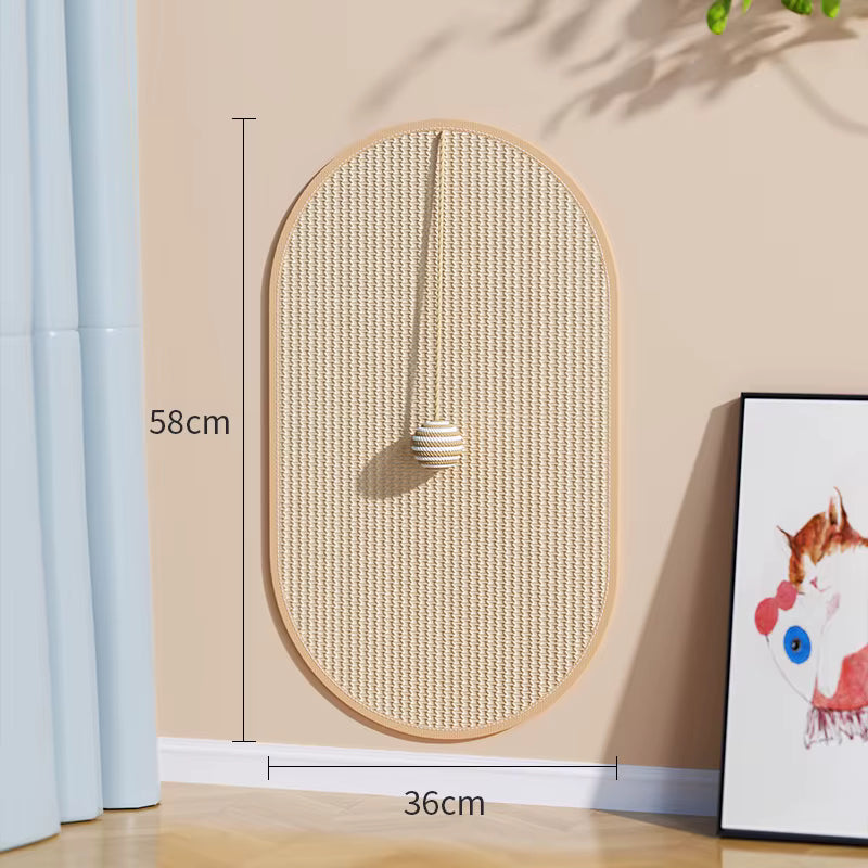 Sisal Klösmatta för Katt – Skyddar Möbler, Golv & Vägg