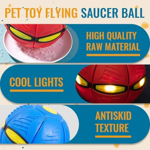 Interaktiv frisbee-boll som stimulerar hundens instinkter
