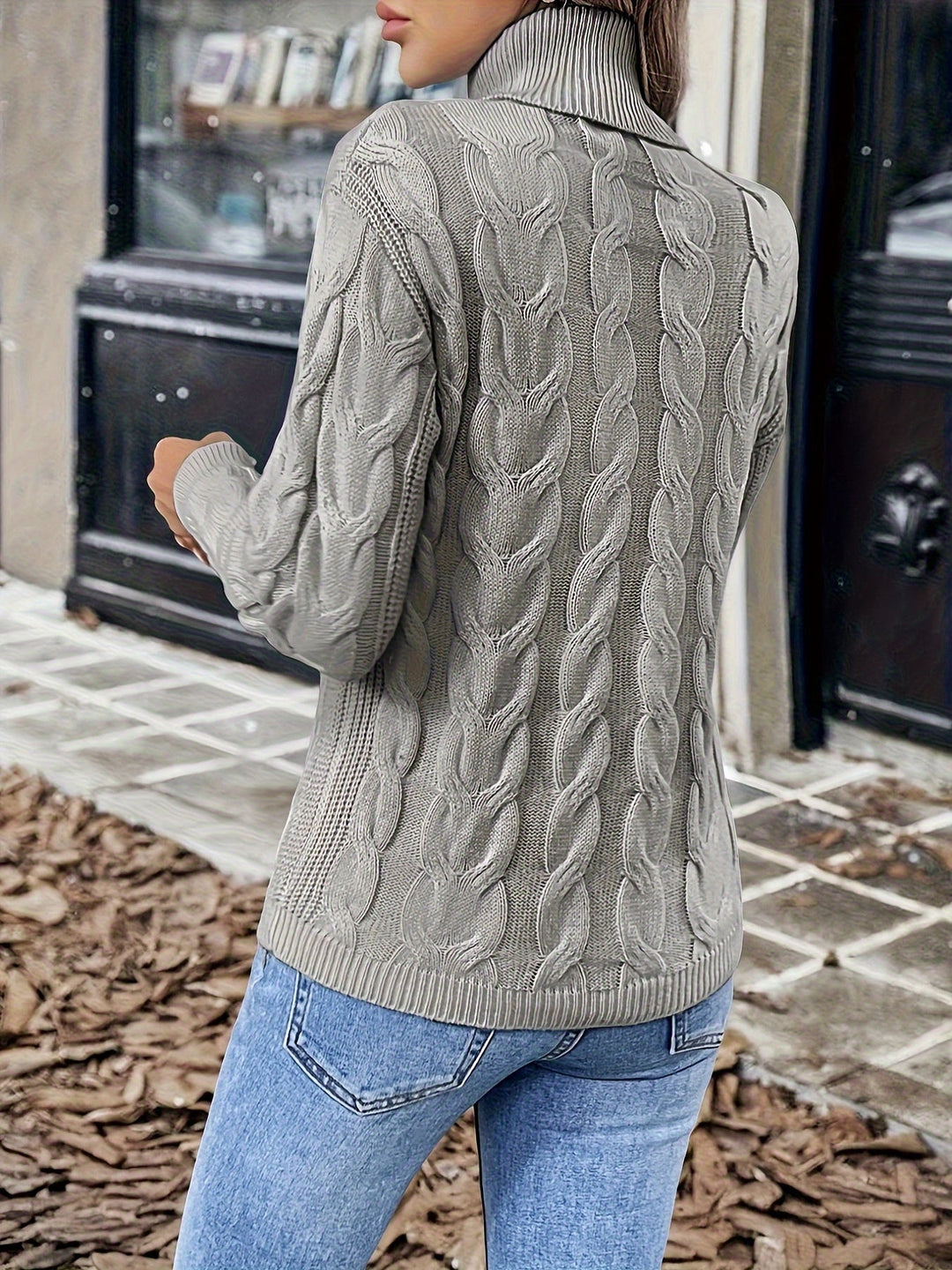 Varm polotröja damidealisk för kalla årstider