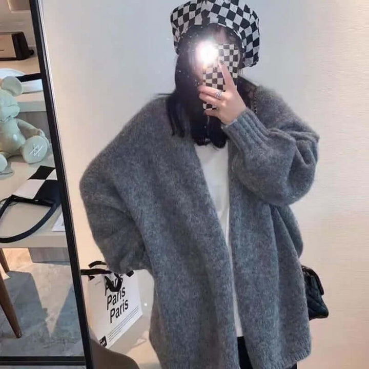 Varm & Mysig Stickad Cardigan för Damer