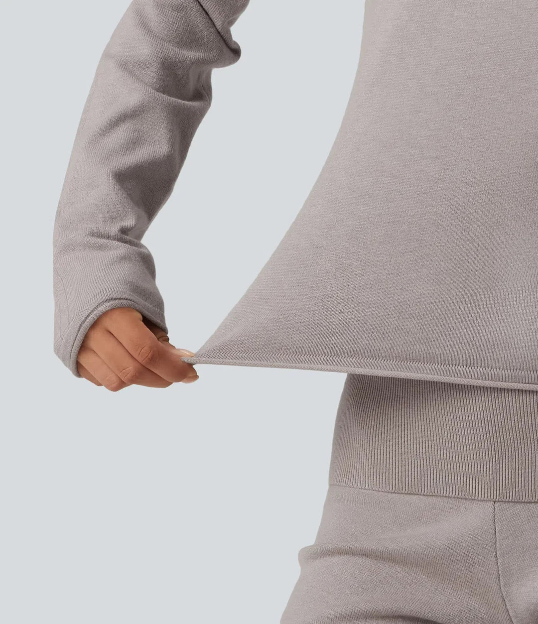 Bekväm tröja med huva för dam, perfekt för avslappnade dagar