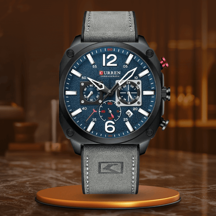 Elegant kvarts vattentät armbandsur