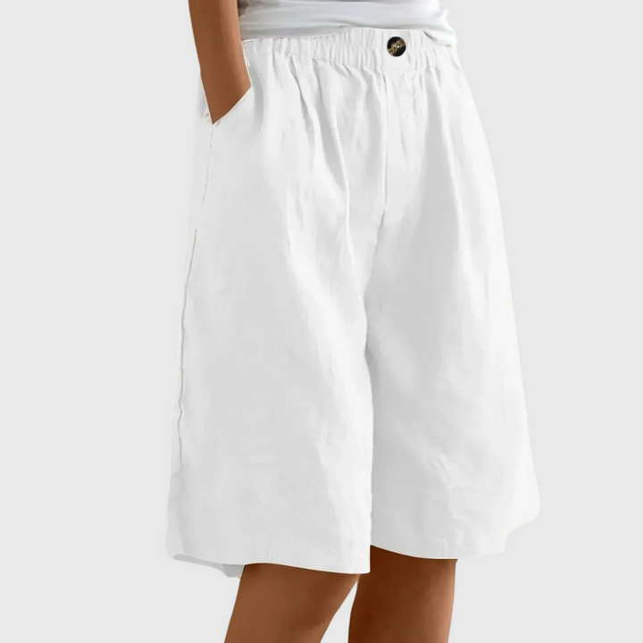 Eleganta sommarshorts för dam med skön och avslappnad passform