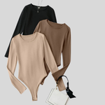 Svart + Khaki + Aprikos