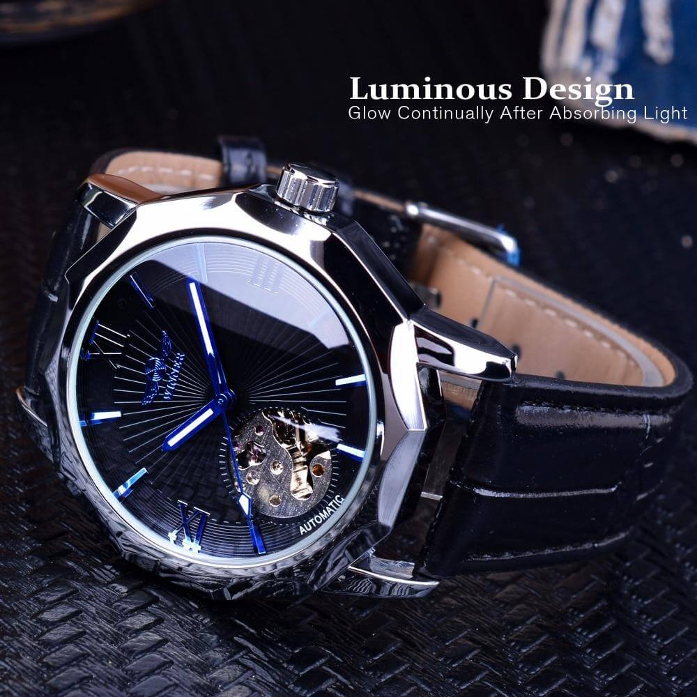 Elegant Skeleton Automatisk Klocka